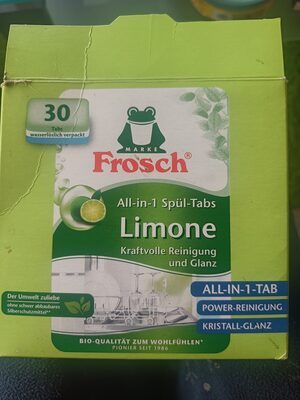 Frosch All-in-1 Spül-Tabs Limone 30ST