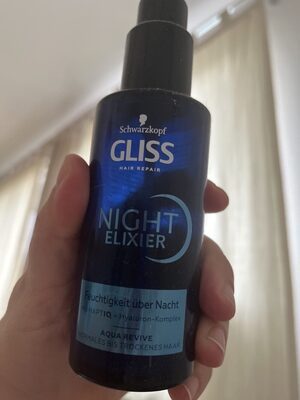 Gliss Kur Night Elixier Aqua Revive 100ml