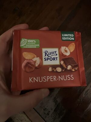 Ritter Sport Knusper Nuss Tafel 100g