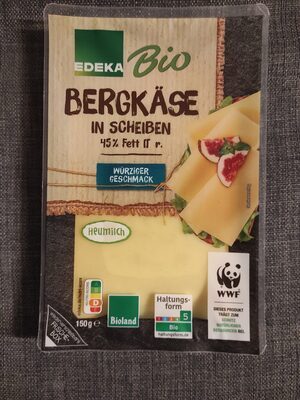 Bio EDEKA Bergkäse Scheiben 45% 150g