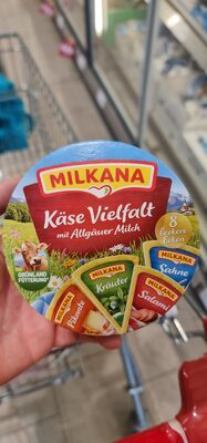 Milkana Käse Vielfalt 8ST 190g