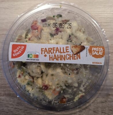 GUT&GÜNSTIG Pastasalat Farfalle Hähnchen 250g