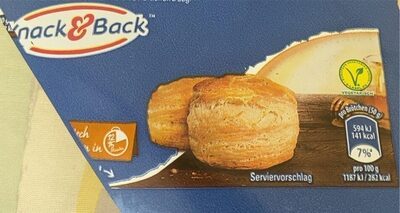 Knack&Back Buttermilchbrötchen 300g