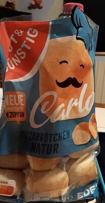 GUT&GÜNSTIG Pizzabrötchen Natur 250g