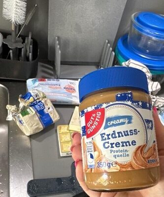 GUT&GÜNSTIG Erdnusscreme Creamy 350g