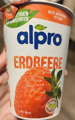 Alpro Joghurtalternative auf Sojabasis Erdbeere 400g