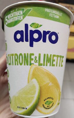 Alpro Joghurtalternative auf Sojabasis Lemon-Lime 400g