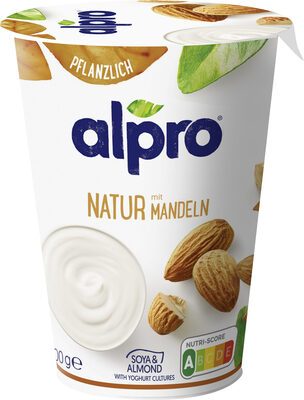 Alpro Joghurtalternative Soja Mandel 400g