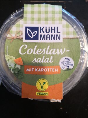 Kühlmann Veganer Coleslawsalat mit Karotten 400g