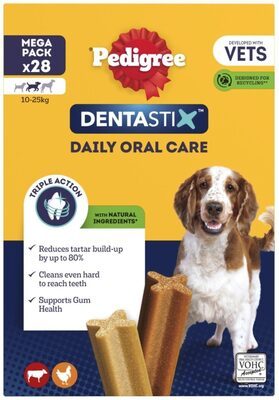 Pedigree Denta Stix mittelgroße Hunde 720g