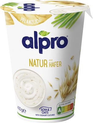 Alpro Joghurtalternative Soja Hafer 400g