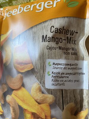 Seeberger Cashew-Mango-Mix 150g