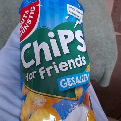 GUT&GÜNSTIG Kartoffelchips Salz 200g