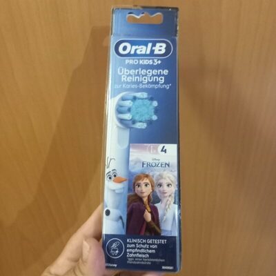 Oral-B Aufsteckzahnbürsten Spiderman/Eiskönigin 4ST