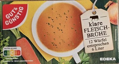 GUT&GÜNSTIG Fleischbrühwürfel 120g