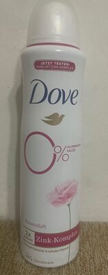 Dove Deo-Spray Rosenduft mit Zink-Komplex 0% Aluminiumsalze 150ml