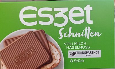 Eszet Schnitten Vollmilch Haselnuss 75g