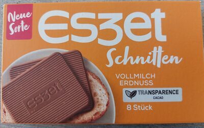 Eszet Schnitten Vollmilch Erdnuss 75g