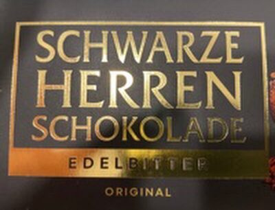 Sarotti Schwarze Herren Edelbitter TCE 100g
