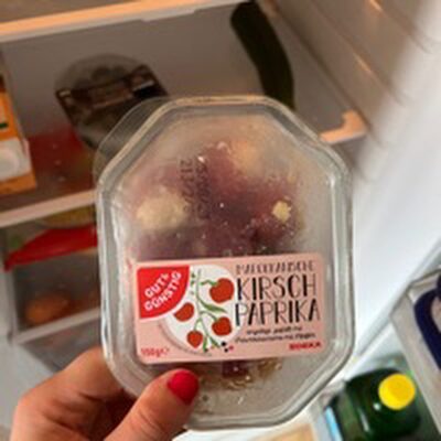 GUT&GÜNSTIG Marokkanische Kirschpaprika gefüllt mit Frischkäsecreme&Pfeffer 150g