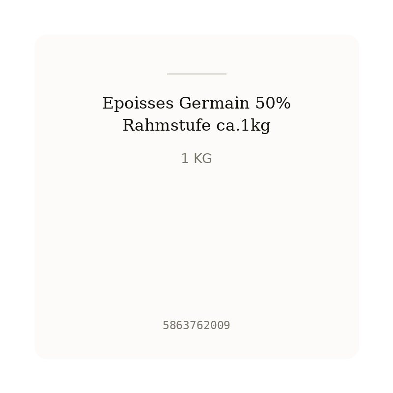 Epoisses Germain 50% Rahmstufe ca.1kg