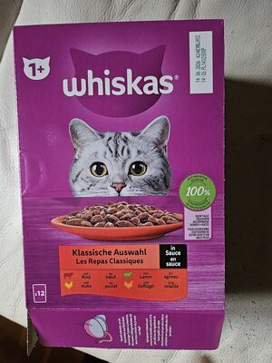 Whiskas Klassische Auswahl 12x85g