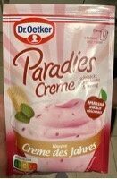Dr.Oetker Paradies Creme Amarena-Kirsch Geschmack für 300ml 56g