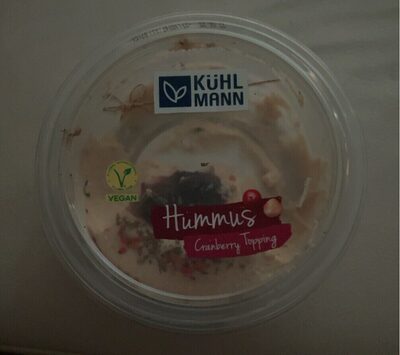 Kühlmann Hummus mit Cranberry 175g