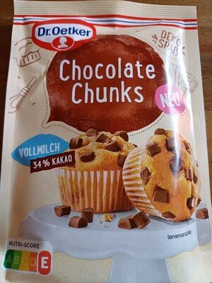 Dr.Oetker Chocolate Chunks Vollmilch 100g