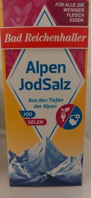 Bad Reichenhaller Alpenjodsalz+Selen 500g