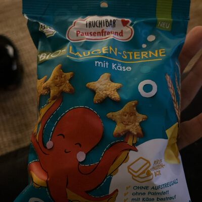 Bio Fruchtbar Laugen-Sterne mit Käse 70g