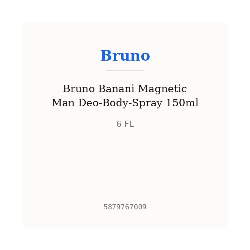 Bruno Banani Magnetic Man Deo-Body-Spray 150ml