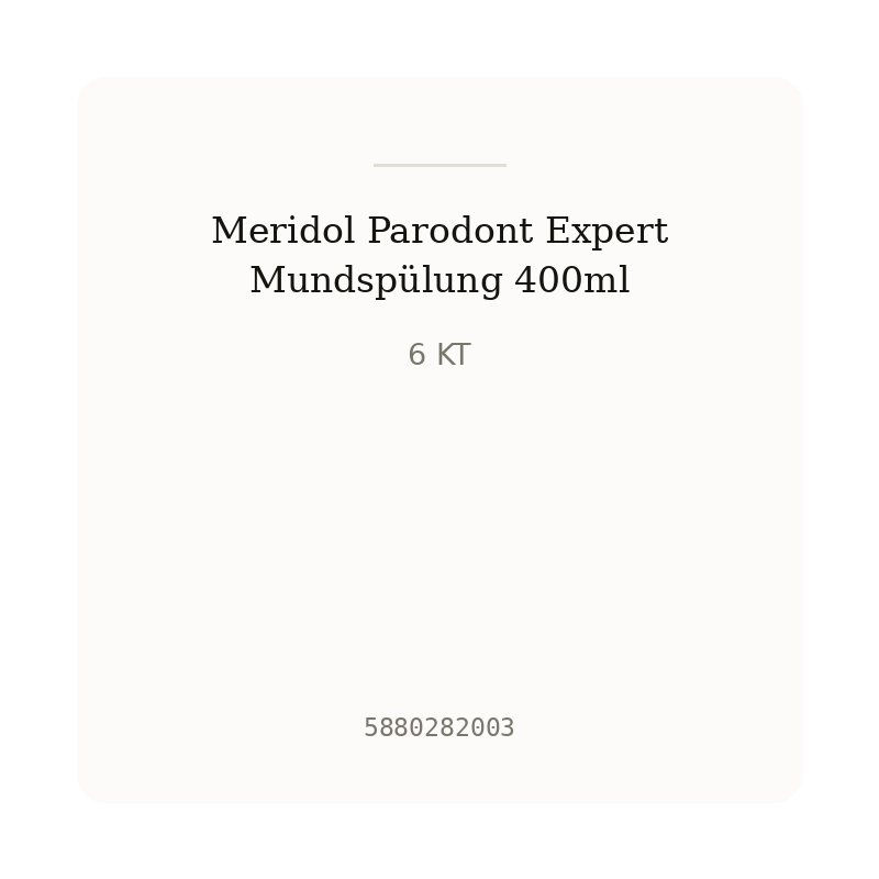Meridol Parodont Expert Mundspülung 400ml