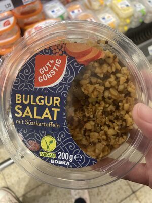 GUT&GÜNSTIG Bulgursalat mit Süßkartoffel und Linsen 200g