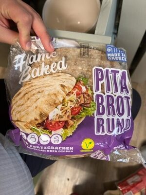 Flame Baked Pita Brot rund 420g