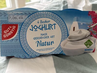 GUT&GÜNSTIG Joghurt nach griechischer Art natur 4x150g VLOG