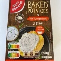 GUT&GÜNSTIG Baked Potatos mit Kartoffelcreme 650g
