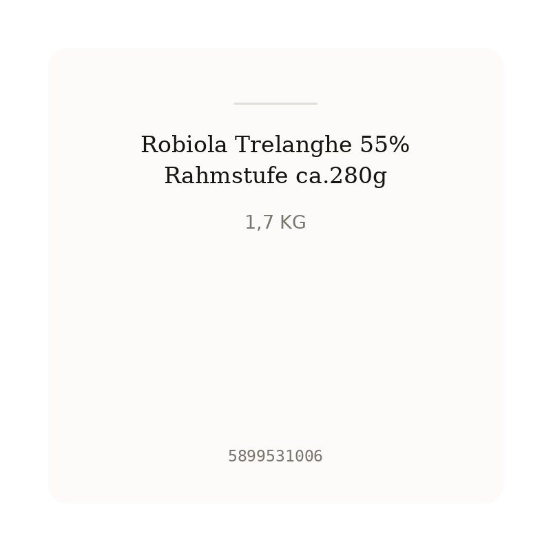 Robiola Trelanghe 55% Rahmstufe ca.280g