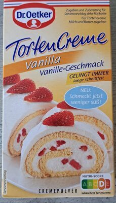 Dr.Oetker Vanilla Tortencreme 123g