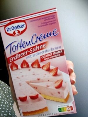 Dr.Oetker Erdbeer-Sahne Tortencreme 100g
