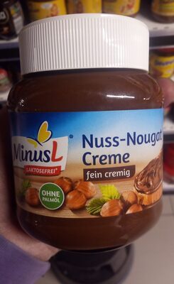 MinusL Nuss-Nougat Creme 400g