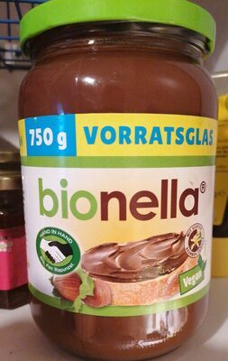 Bionella Nuss Nougat Creme vegan 750g