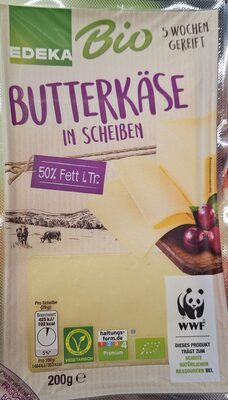Bio EDEKA Butterkäse 50% in Scheiben 200g