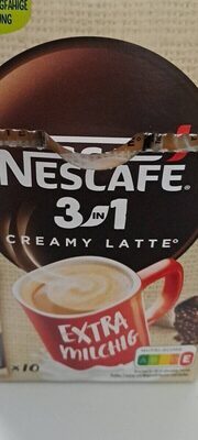 Nescafe 3in1 Creamy Latte Sticks 10ST 150g