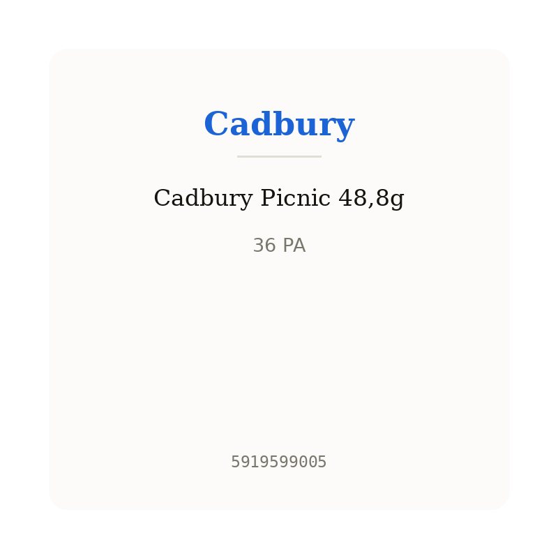 Cadbury Picnic 48,8g