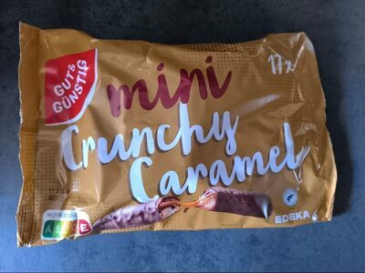 GUT&GÜNSTIG Schokoriegel Keks Karamell 400g