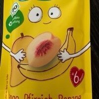 Bio Fruchtbar Mango Pfirsich Banane 100g