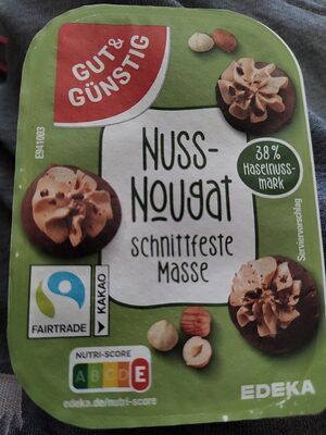 GUT&GÜNSTIG Nuss Nougat 125g