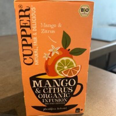 Bio Cupper Mango&Citrus 20ST 36g