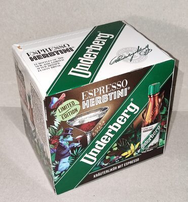 Underberg Espresso Herbtini 27% 12x0,02l